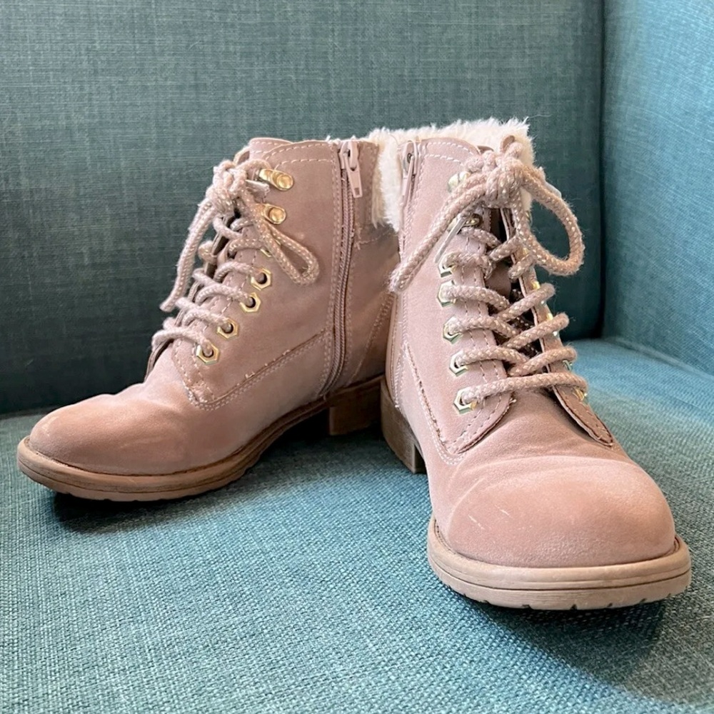 Steve Madden Mia Kids Casey Blush size 3 Ankle Boots